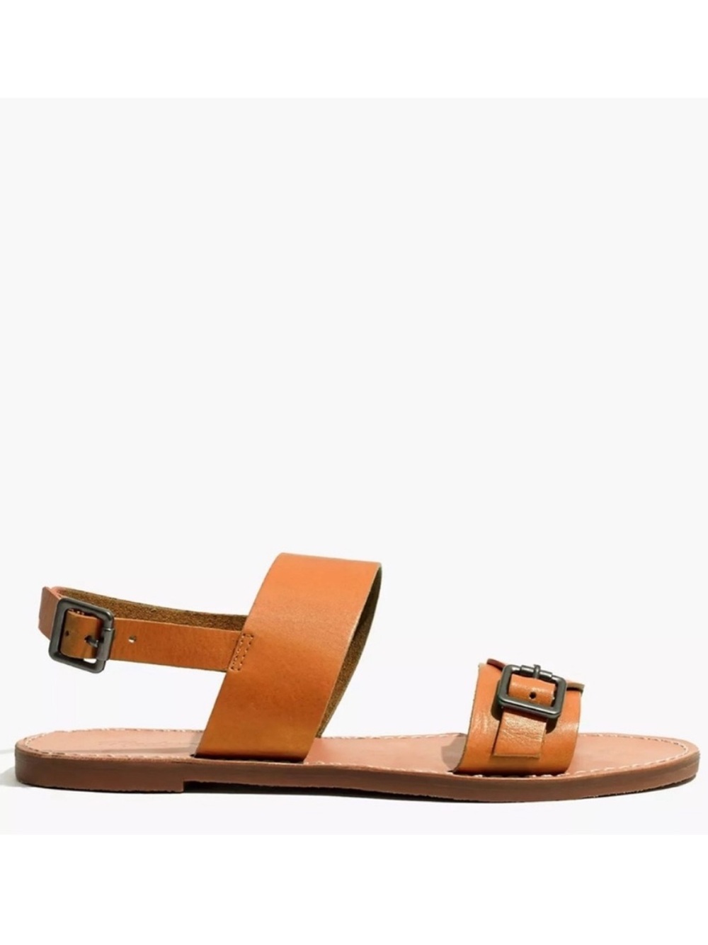 Madewell Women's Leather Buckle Sandals